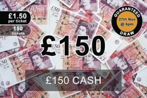 £150 Guaranteed Cash Giveaway