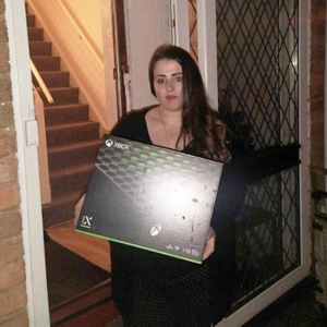 Kirsty Louise Xbox Winner
