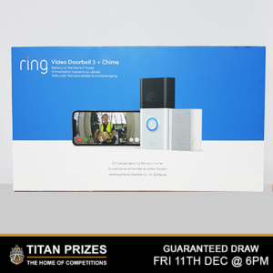 Ring Video Doorbell 3 + Chime Competition