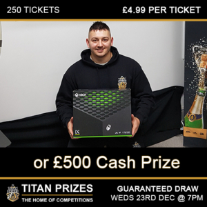Xbox Series X or £500 Cash Alternative Competition