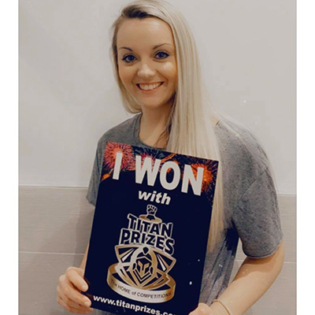 Shauna Dyas - Titan Prizes Winner