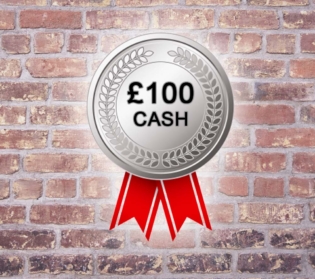 Silver Draw: £100 Cash