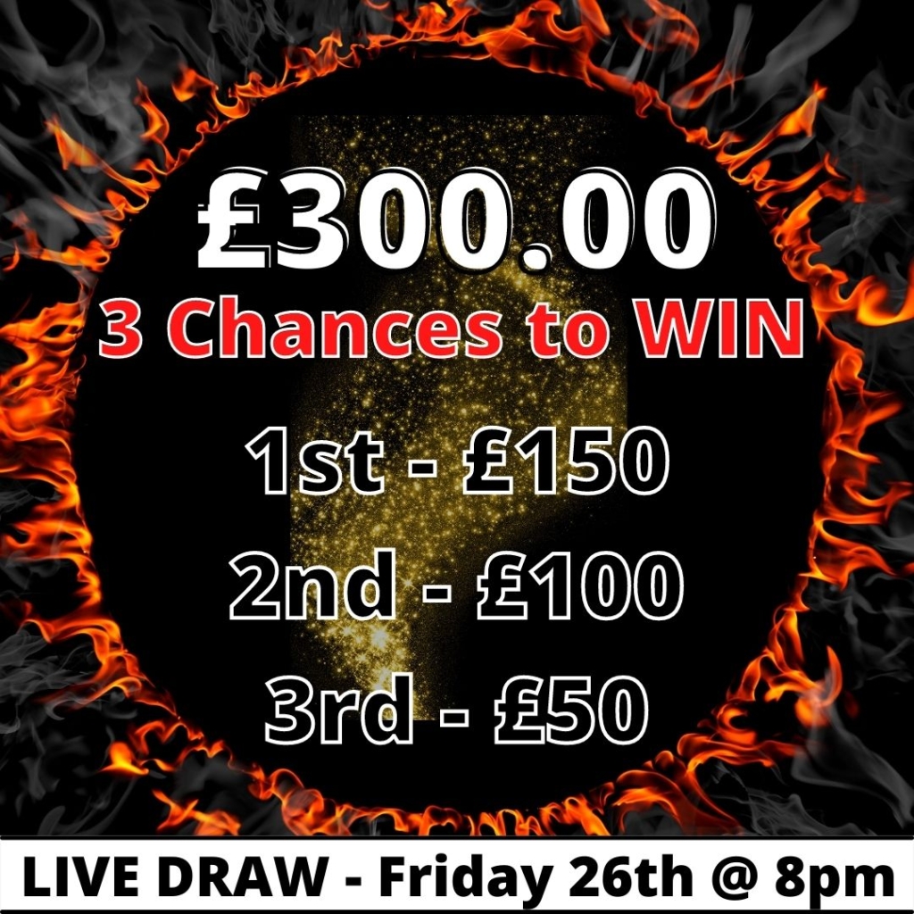 £300 Cash: 3 Winners