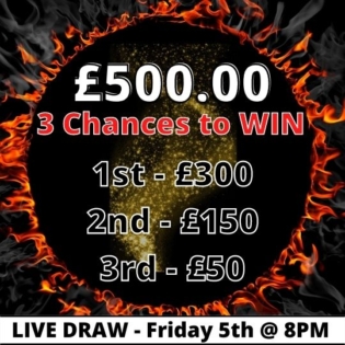 £500 Cash: 3 Winners
