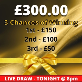 £300 Cash: 3 Winners