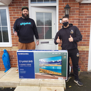 Jamie Taylor 50" Samsung 4K UHD TV