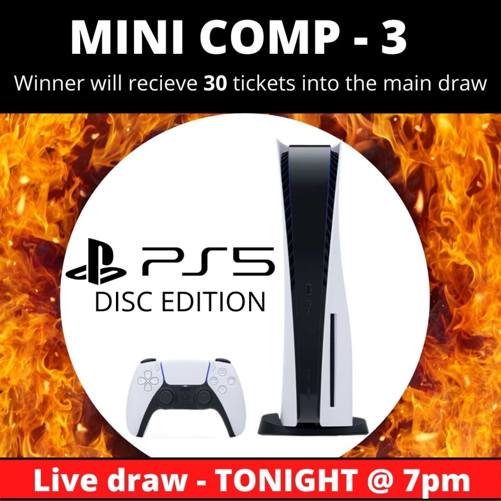 Mini Comp 3 - PS5 Tickets