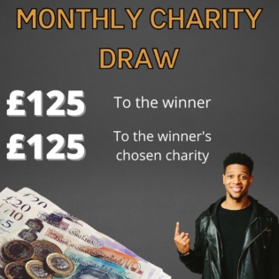 £250 Monthly Charity Draw March 2021