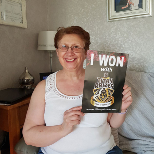 Christine Taylor £150 Cash Winner