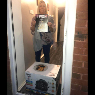 Kelly Goode Ninja Foodi Winner