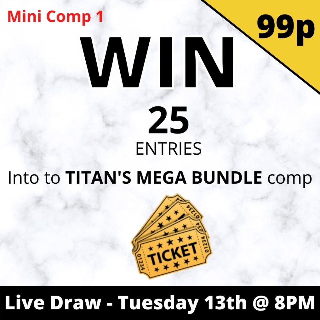 Mini Comp: Win 25 Tickets into the Mega Bundle