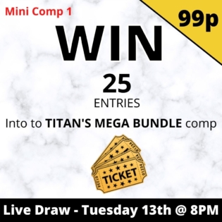 Mini Comp: Win 25 Tickets into the Mega Bundle