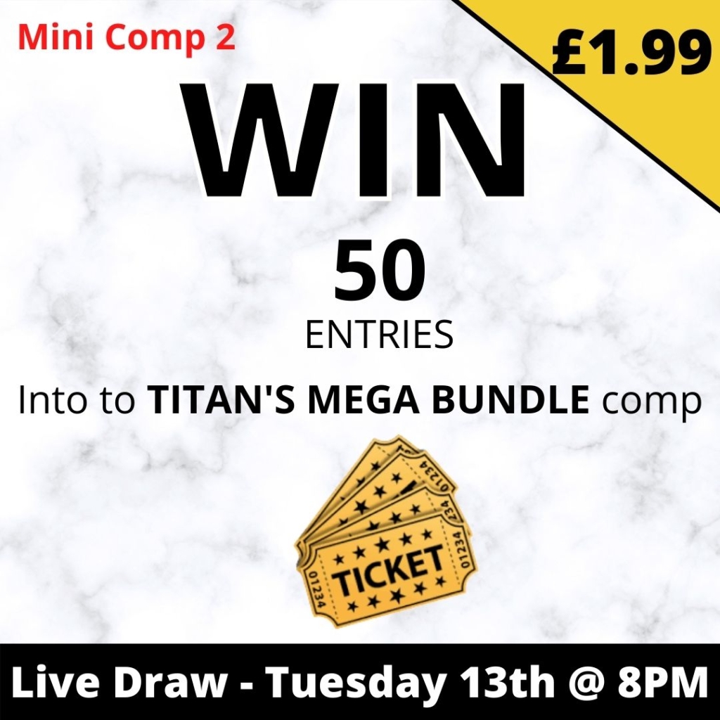 Mini Comp: Win 50 Tickets into the Mega Bundle