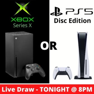 PS5 Disc Edition or Xbox Series X