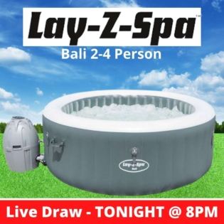 Lay-Z-Spa Bali Hot Tub Competition