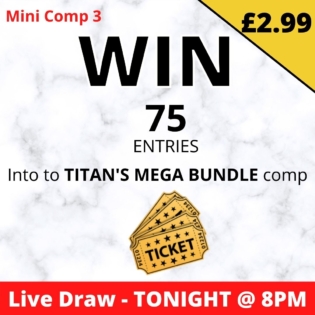 Mini Comp: Win 75 Tickets into the Mega Bundle