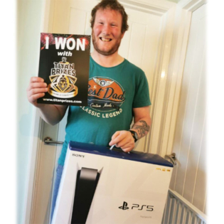 Richard Hasell PS5 WInner