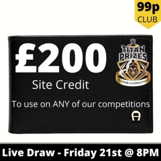 £200 Site Credit Competition