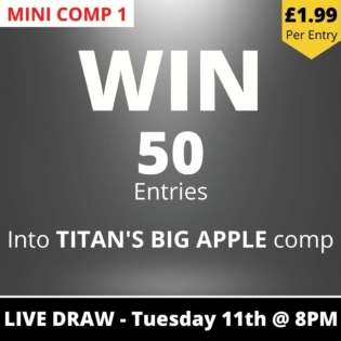 Mini Comp 1: 50 Big Apple Bundle Tickets