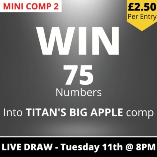 Mini Comp 2: 75 Big Apple Bundle Tickets