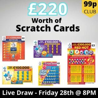 £220 of Scratch Cards