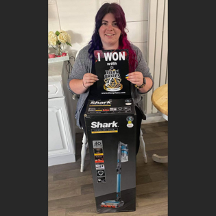 Alice Bennett - Shark Cordless Vacuum Winner