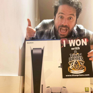 Dave Roberts - PS5 Winner