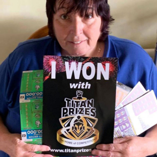 Gail Forrester - Scratchcard Winner