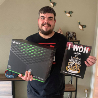 Joe Banks Xbox Winner