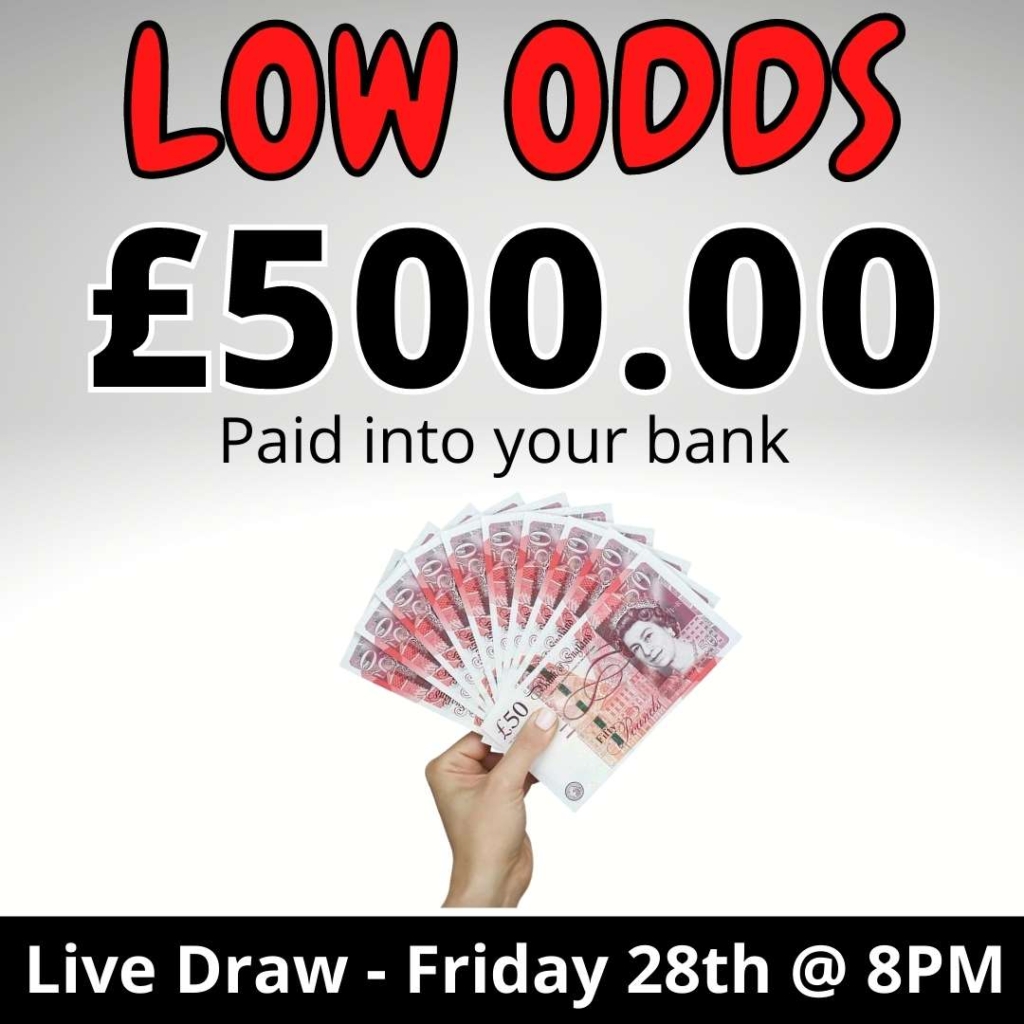 Low Odds £500 Cash Competition