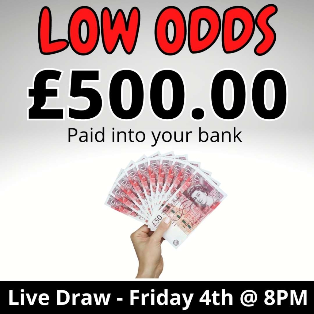 Low Odds £500 Cash