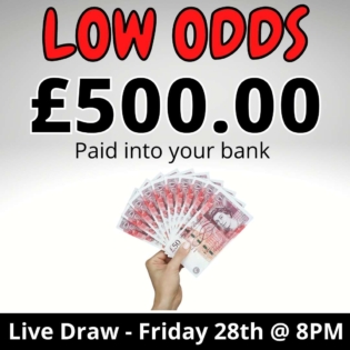 Low Odds £500 Cash Competition