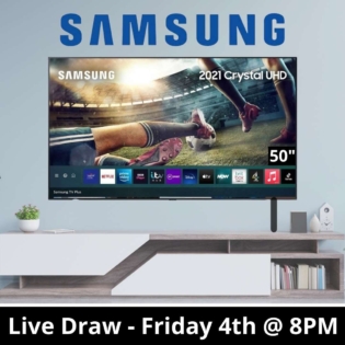 Samsung 50 Inch Smart 4K UHD TV
