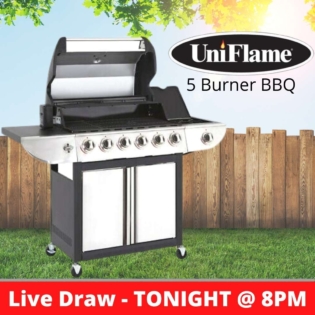 Uniflame 5 Burner BBQ