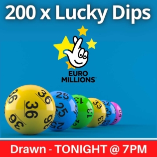 200x EuroMillions Lucky Dip Competition