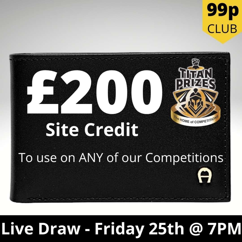 £200 Site Credit Competition