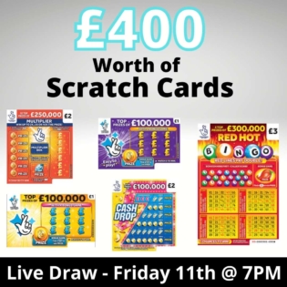 £400 Scratch Card Competition