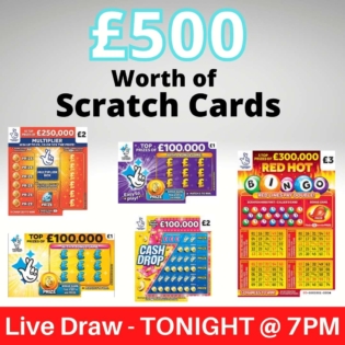 £500 Scratch Cards Competition