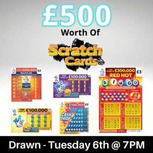 £500 Scratch Cards Competition