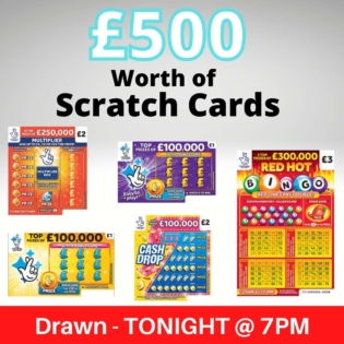£500 Scratch Cards Competition