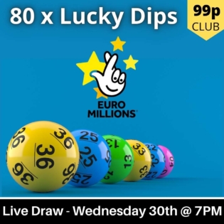 80x EuroMillions Lucky Dips