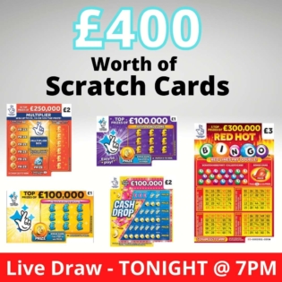 £400 Scratch Card Competition