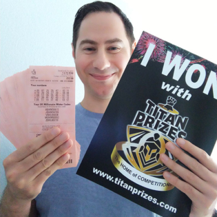 Chris Edwards - EuroMillions Lucky Dips Winner