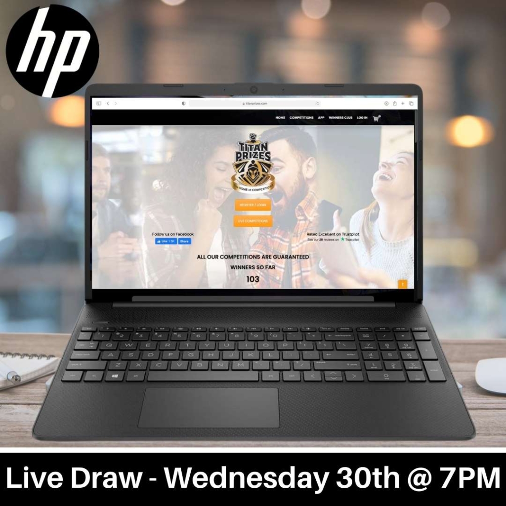 HP 15.6 Inch 1Tb Laptop