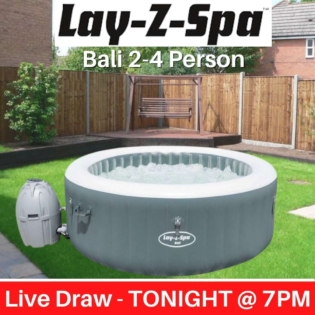 Lay-Z-Spa Bali Hot Tub Competition