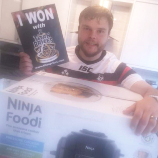 Mike Malone Ninja Foodi Winner