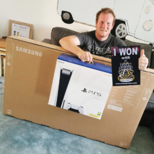 Richard Hasell - PS5 and TV Winner