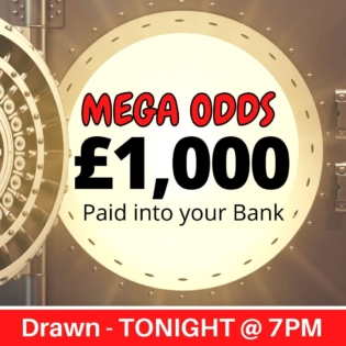 Mega Odds £1000 Cash Competition