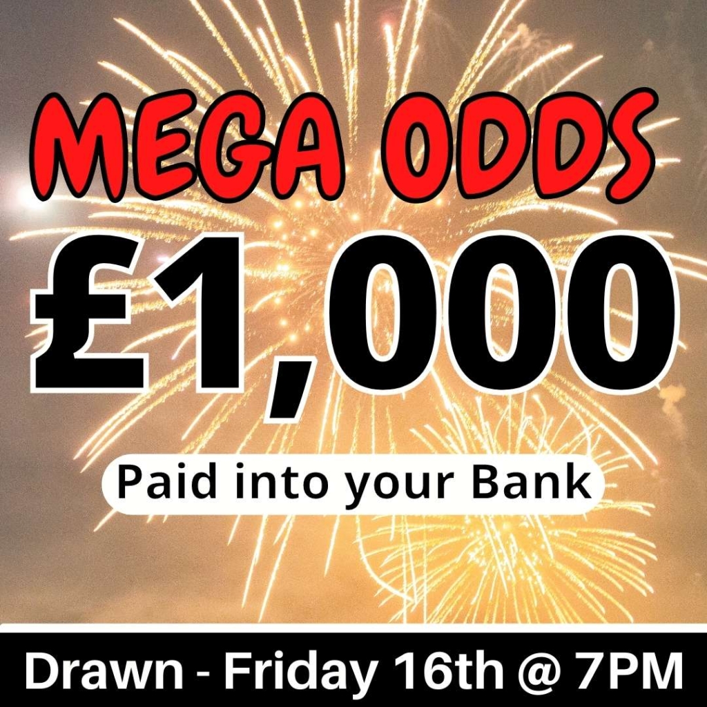 £1000 Mega Low Odds Competition