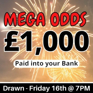 £1000 Mega Low Odds Competition